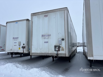 2017 Wabash 53 ft x 102 in T/A Van Trailer