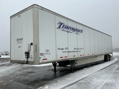 2017 Wabash DVCVHPC 53 ft x 102 in T/A Van Trailer