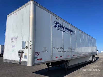 2017 Wabash DVCVHPC 53 ft x 102 in T/A Rimorchio furgonato