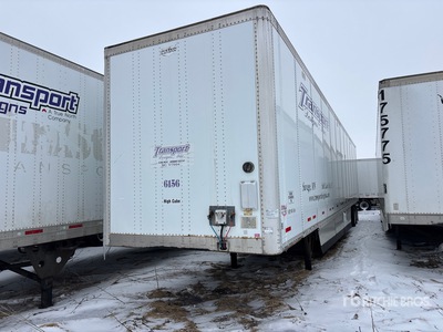 2014 Wabash 53 ft x 102 in T/A Van Trailer