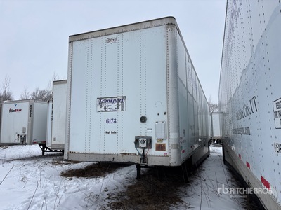 2014 Wabash 53 ft x 102 in T/A Van Trailer