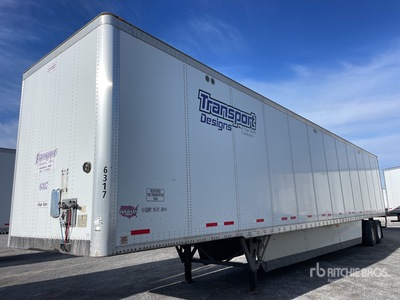 2017 Wabash 53 ft x 102 in T/A Rimorchio furgonato