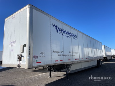 2017 Wabash DVCVHPC 53 ft x 102 in T/A Rimorchio furgonato