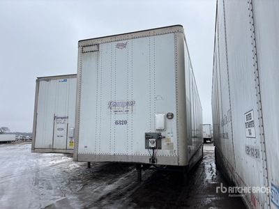 2017 Wabash 53 ft x 102 in T/A Van Trailer