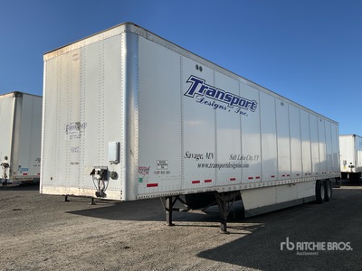 2012 Wabash 53 ft T/A Rimorchio furgonato