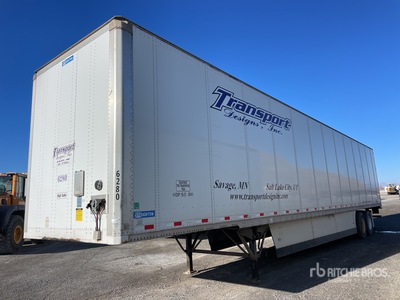 2016 Stoughton 53 ft x 102 in T/A Rimorchio furgonato