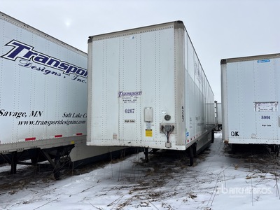 2016 Stoughton ZGPVW-535T-S-C-AR 53 ft x 102 in T/A Semi-remorque fourgon