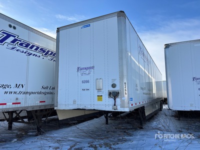 2016 Stoughton 53 ft x 102 in T/A Van Trailer