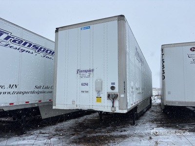 2016 Stoughton ZGPVW-535T-S-C-AR 53 ft x 102 in T/A Semi-remorque fourgon