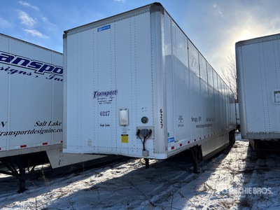 2016 Stoughton ZGPVW-535T-S-C-AR 53 ft x 102 in T/A Semi-remorque fourgon