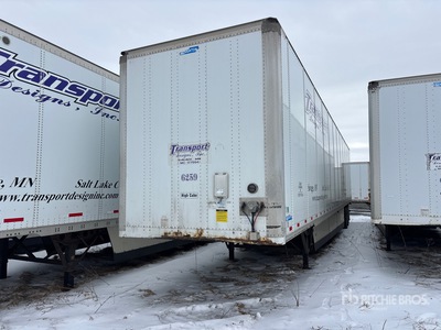 2016 Stoughton ZGPVW-535T-S-C-AR 53 ft x 102 in T/A Semi-remorque fourgon