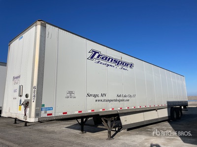 2016 Stoughton ZGPVW-535T-S-C-AR 53 ft x 102 in T/A Rimorchio furgonato