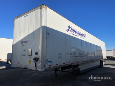 2016 Stoughton ZGPVW-535T-S-C-AR 53 ft x 102 in T/A Van Trailer