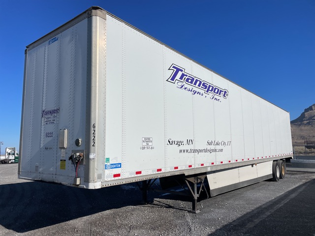 2016 Stoughton ZGPVW535T-S-C-AR 53 ft x 102 in T/A Van Trailer