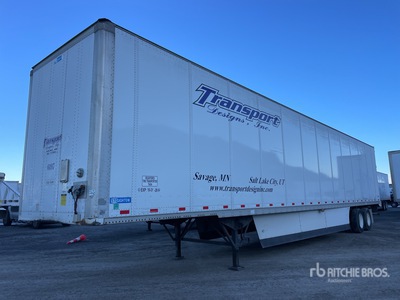 2016 Stoughton ZGPVW-535T-S-C-AR 53 ft x 102 in T/A Van Trailer