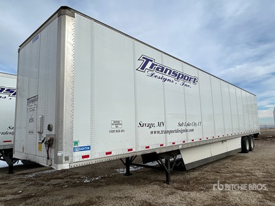 2016 Stoughton 53 ft x 102 in T/A Van Trailer