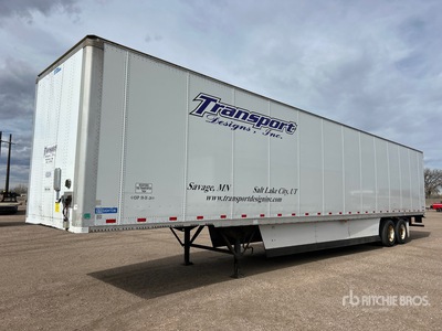 2016 Stoughton 53 ft x 102 in T/A Van Trailer