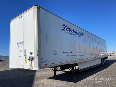 2016 Stoughton 53 ft x 102 in T/A Rimorchio furgonato