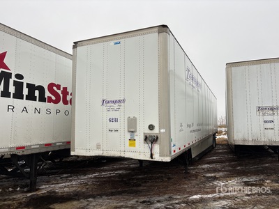2016 Stoughton ZGPVW-535T-S-C-AR 53 ft x 102 in T/A Semi-remorque fourgon