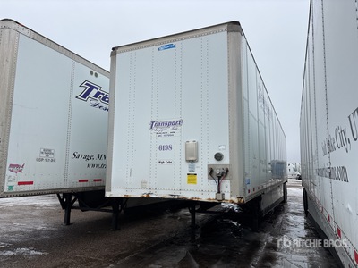 2016 Stoughton ZGPVW-535T-S-C-AR 53 ft x 102 in T/A Semi-remorque fourgon