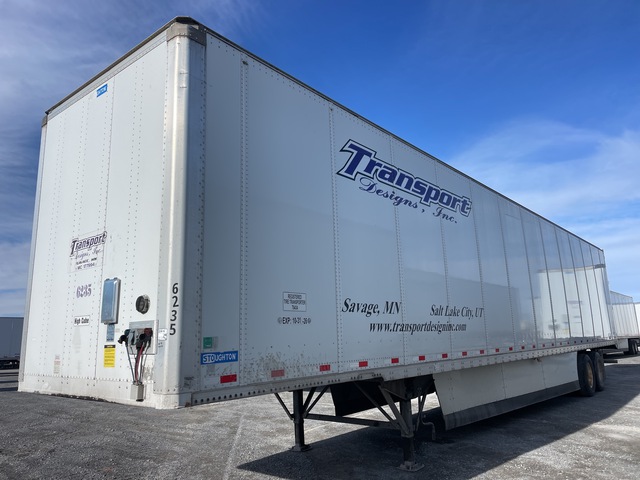 2016 Stoughton 53 ft x 102 in T/A Van Trailer