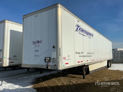 2014 Wabash 53 ft x 102 in T/A Van Trailer