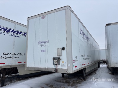 2017 Wabash 53 ft x 102 in T/A Van Trailer