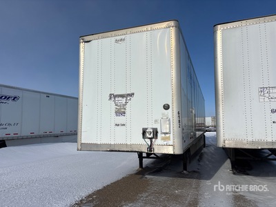 2014 Wabash 53 ft x 102 in T/A Van Trailer