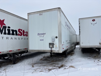 2017 Wabash 53 ft x 102 in T/A Van Trailer