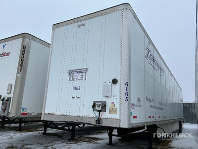 2014 Wabash 53 ft x 102 in T/A Van Trailer