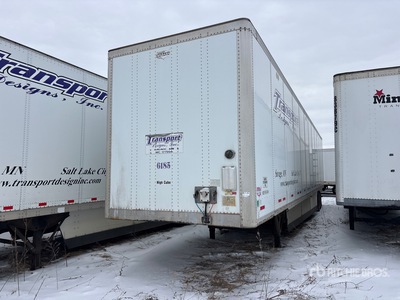 2014 Wabash 53 ft x 102 in T/A Van Trailer