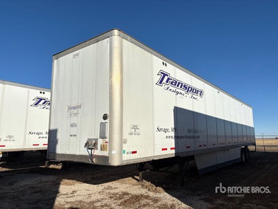 2014 Wabash 53 ft x 102 in T/A Van Trailer