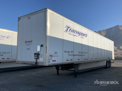 2017 Wabash DVCVHPC 53 ft x 102 in T/A Rimorchio furgonato