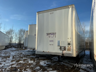 2014 Wabash DVLSHPC 53 ft x 102 in T/A Van Trailer