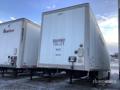 2014 Wabash DVLSHPC 53 ft x 102 in T/A Semi-remorque fourgon