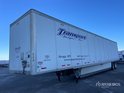 2017 Wabash 53 ft x 102 in T/A Rimorchio furgonato