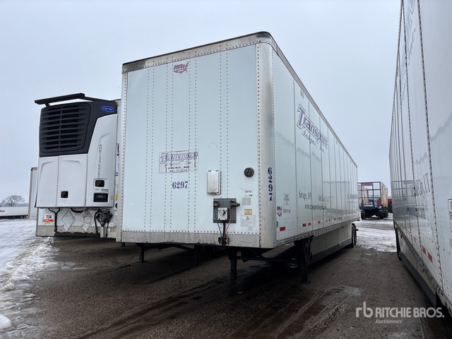 2017 Wabash 53 ft x 102 in T/A Van Trailer