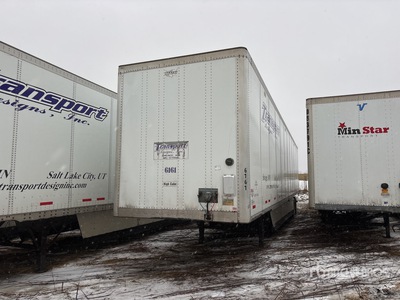 2014 Wabash 53 ft x 102 in T/A Van Trailer