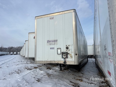 2017 Wabash 53 ft x 102 in T/A Van Trailer