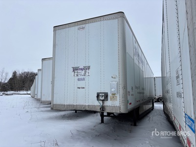 2012 Wabash 53 ft x 102 in T/A Van Trailer