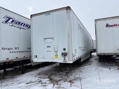 2010 Stoughton 53 ft x 102 in T/A Van Trailer