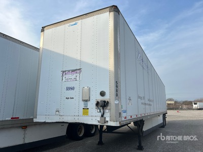 2009 Stoughton ZGPVE-535T-S1C-AR 53 ft x 102 in T/A Przyczepa furgon