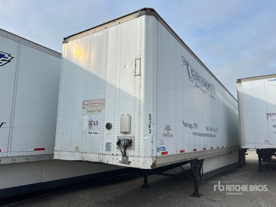 2006 Stoughton AVXW-535T-S-C-AR 53 ft x 102 in T/A Remolque de furgoneta