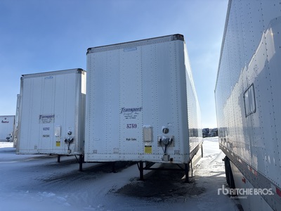 2008 Stoughton AVXW-535T-S-C-AP 53 ft x 102 in T/A Van Trailer