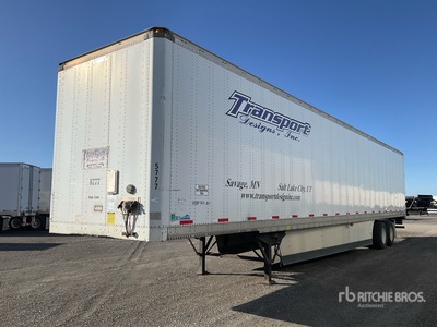 2008 Stoughton AVXW-535T-S-C-AR 53 ft x 102 in T/A Rimorchio furgonato