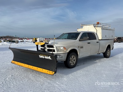 2015 Ram 2500 4x4 Crew Cab Snow Plow Truck