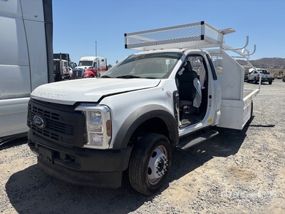 2024 Ford F-550 4x2 Flatbed Truck