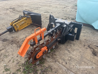 2023 Mower King ECSSCT72 46 in Skid Steer Trencher