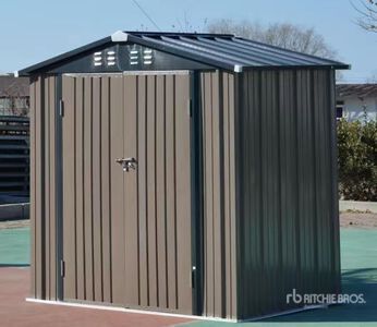 2026 Suihe GS68 8 ft x 6 ft Metal Shed (Unused)