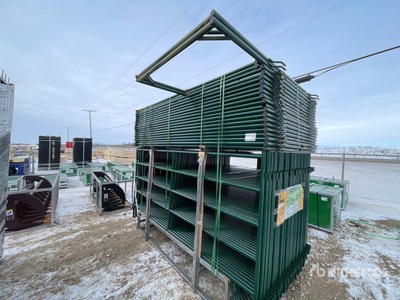 Quantity of (56) 2026 Suihe NP10-54-2 10 ft Powder Coated Livestock Panel (Unused)